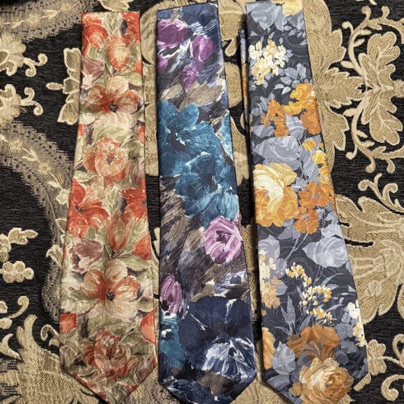 Floral Neckties (Bundle of 3) - Picture 15 of 16